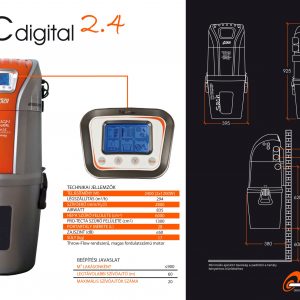 Sach Vac Digital 2.4 + On/Off Plus Kit 10m